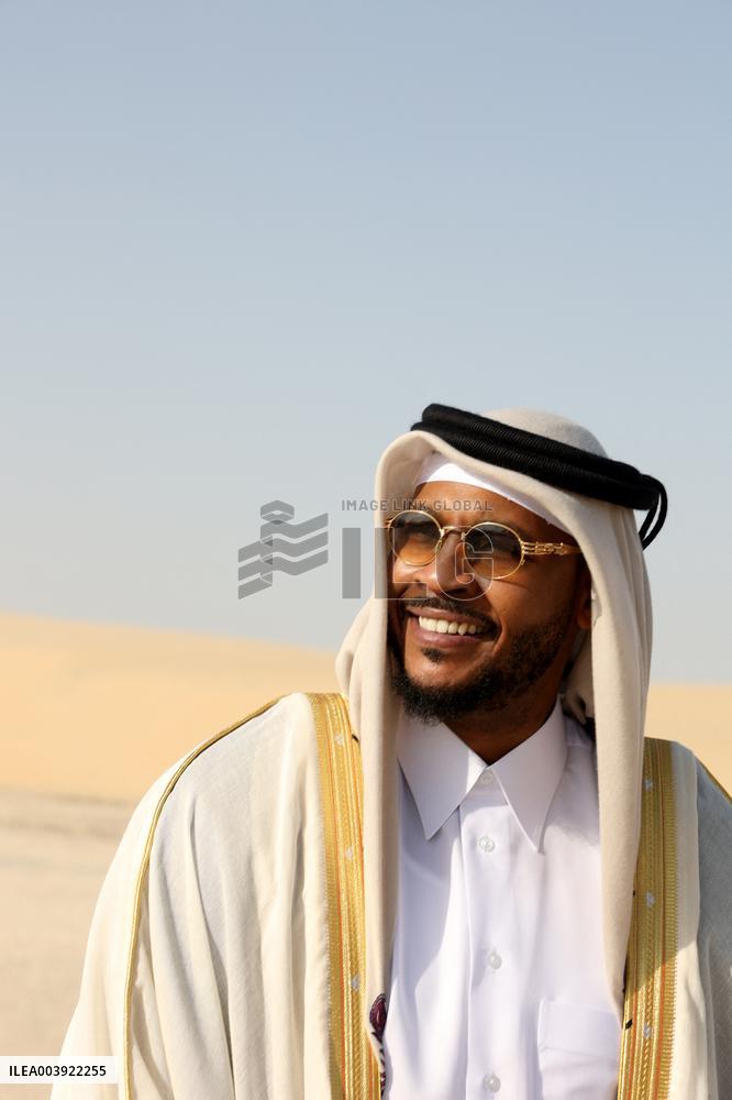 Basketball Legend Carmelo Anthony Launches 2027 World Cup - Doha