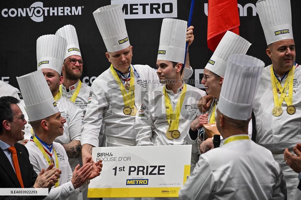 Team France With Paul Marcon Wins 1St Prize During The Bocuse D Or Finale - Lyon