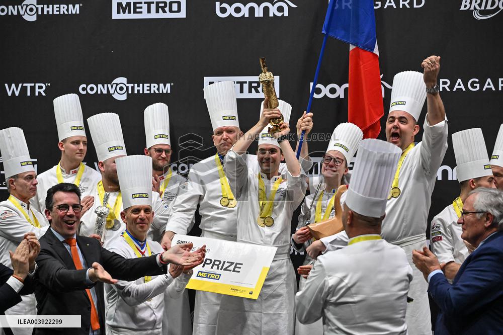 Team France With Paul Marcon Wins 1St Prize During The Bocuse D Or Finale - Lyon