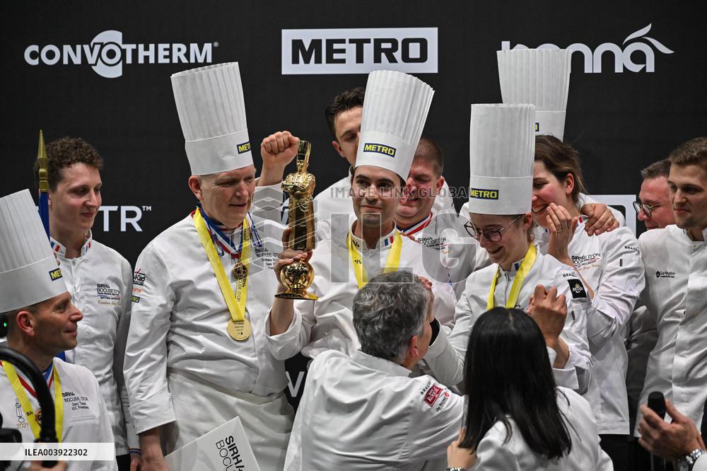 Team France With Paul Marcon Wins 1St Prize During The Bocuse D Or Finale - Lyon