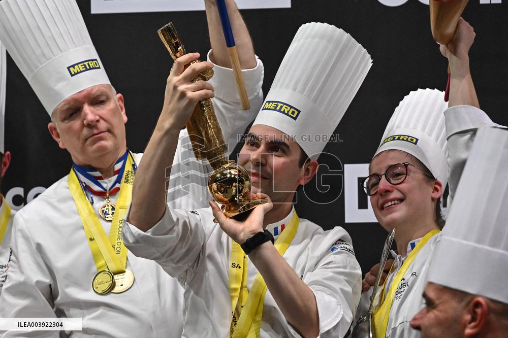 Team France With Paul Marcon Wins 1St Prize During The Bocuse D Or Finale - Lyon
