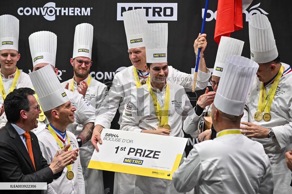 Team France With Paul Marcon Wins 1St Prize During The Bocuse D Or Finale - Lyon