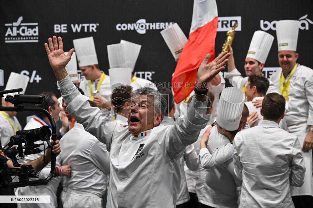 Team France With Paul Marcon Wins 1St Prize During The Bocuse D Or Finale - Lyon