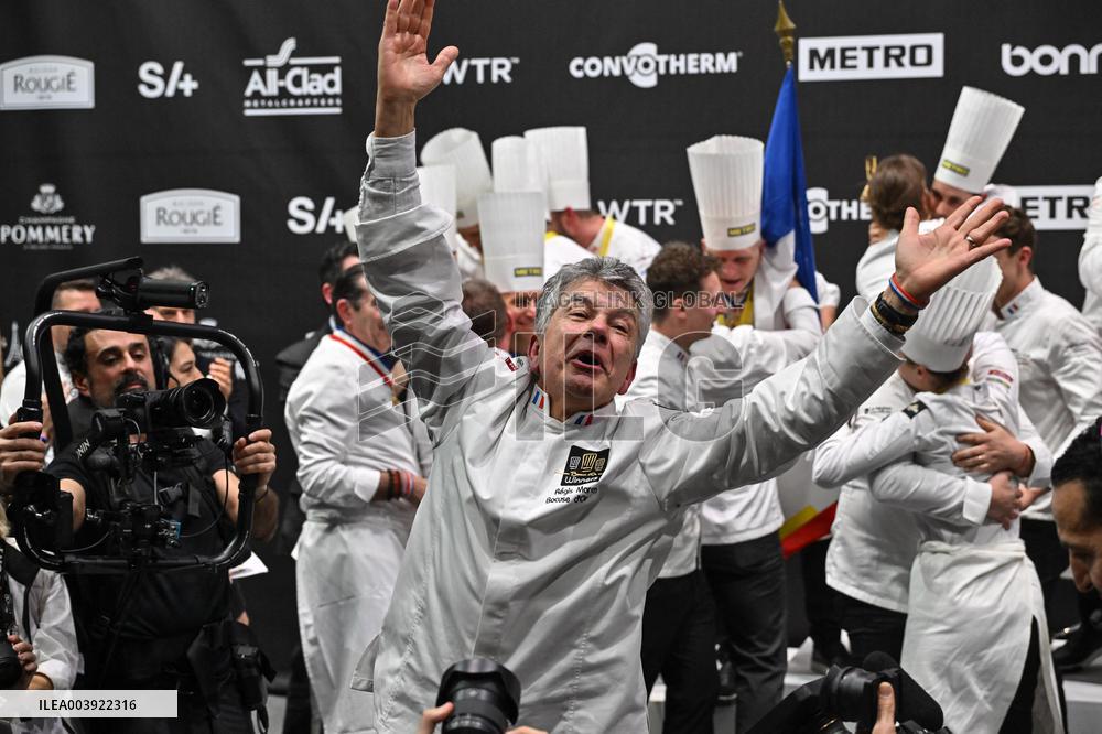 Team France With Paul Marcon Wins 1St Prize During The Bocuse D Or Finale - Lyon