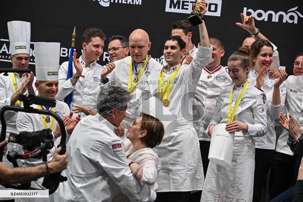 Team France With Paul Marcon Wins 1St Prize During The Bocuse D Or Finale - Lyon