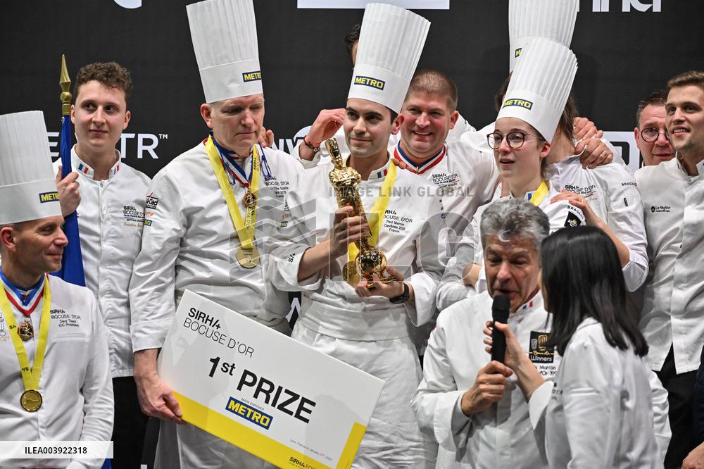Team France With Paul Marcon Wins 1St Prize During The Bocuse D Or Finale - Lyon
