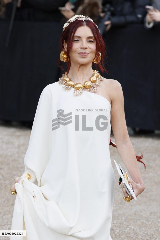 PFW - Schiaparelli Arrivals