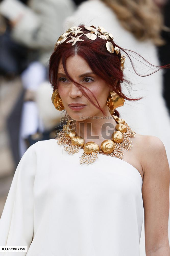 PFW - Schiaparelli Arrivals