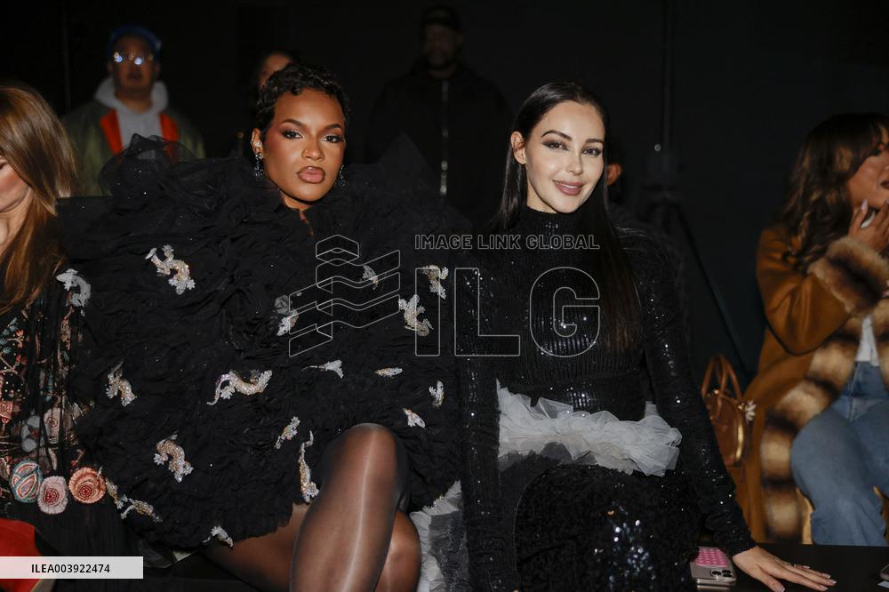 PFW - Rahul Mishra Front Row