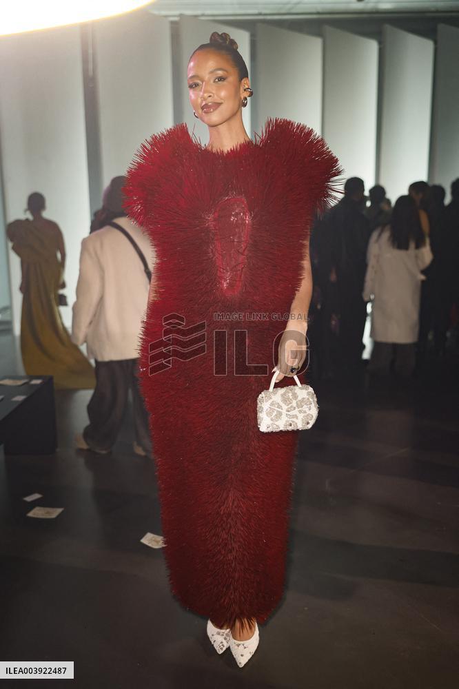 PFW - Rahul Mishra Front Row