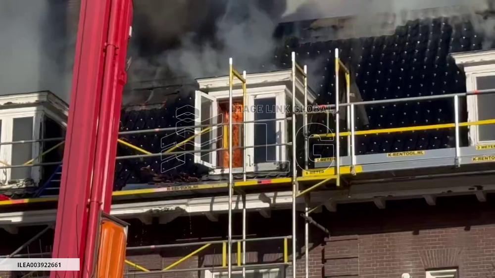 Netherlands: Large Fire Breaks Out At Iraqi Embassy In The Hague