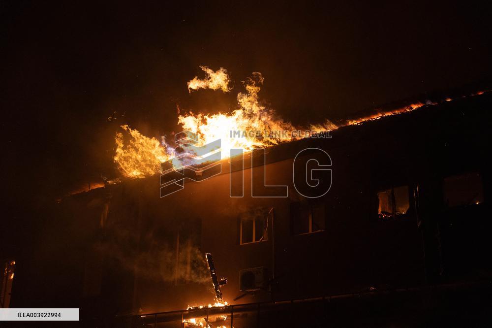 Russian Strike Civilian company With Drone - Kharkiv