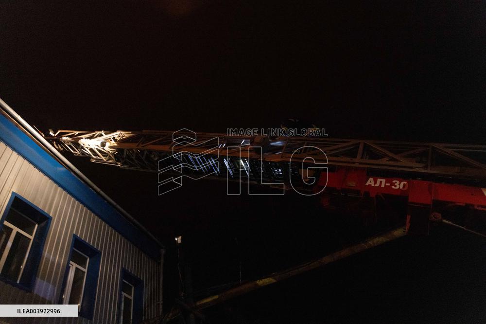 Russian Strike Civilian company With Drone - Kharkiv