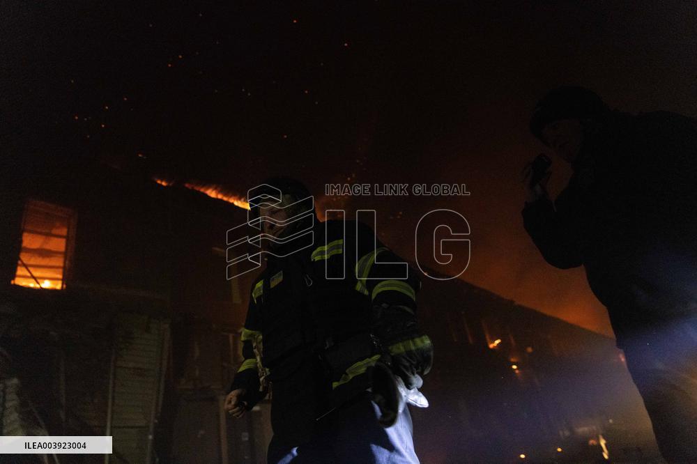 Russian Strike Civilian company With Drone - Kharkiv