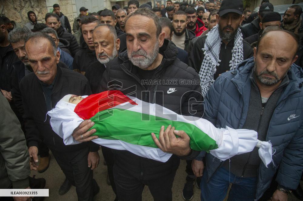Funeral for 2-Year-Old Girl Killed by Israeli Forces - Jenin