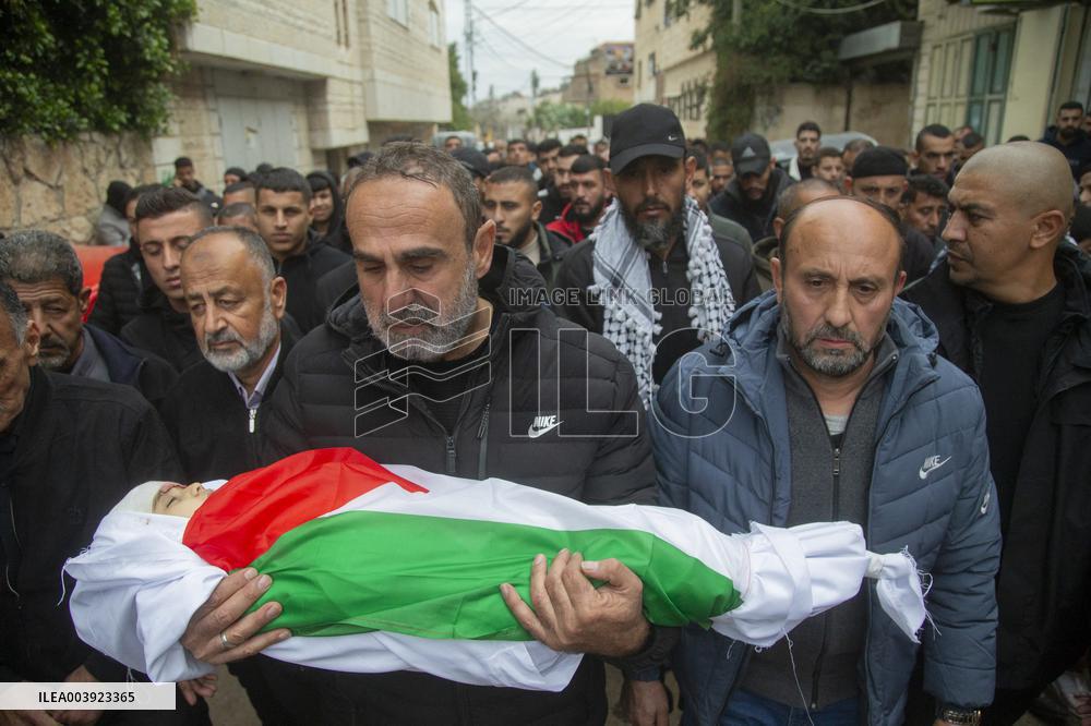 Funeral for 2-Year-Old Girl Killed by Israeli Forces - Jenin