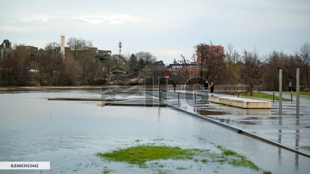 Rennes Hit By Historic Flooding