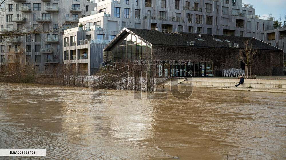 Rennes Hit By Historic Flooding