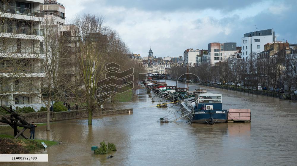 Rennes Hit By Historic Flooding