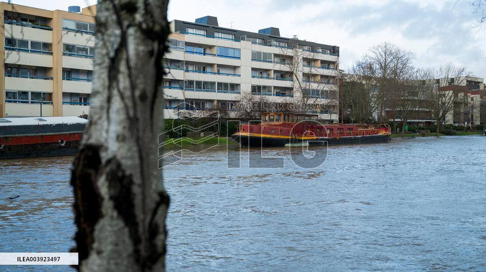 Rennes Hit By Historic Flooding