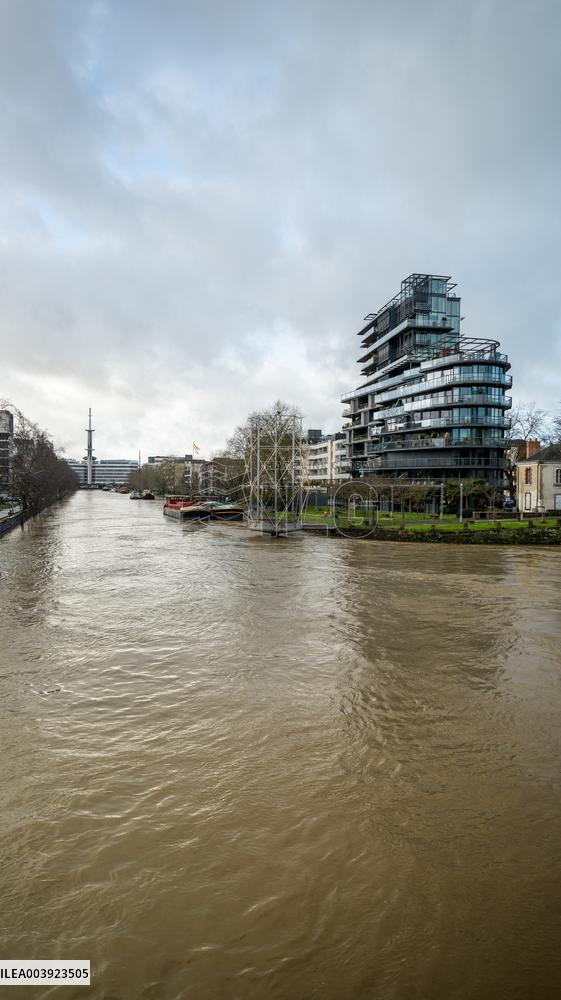 Rennes Hit By Historic Flooding