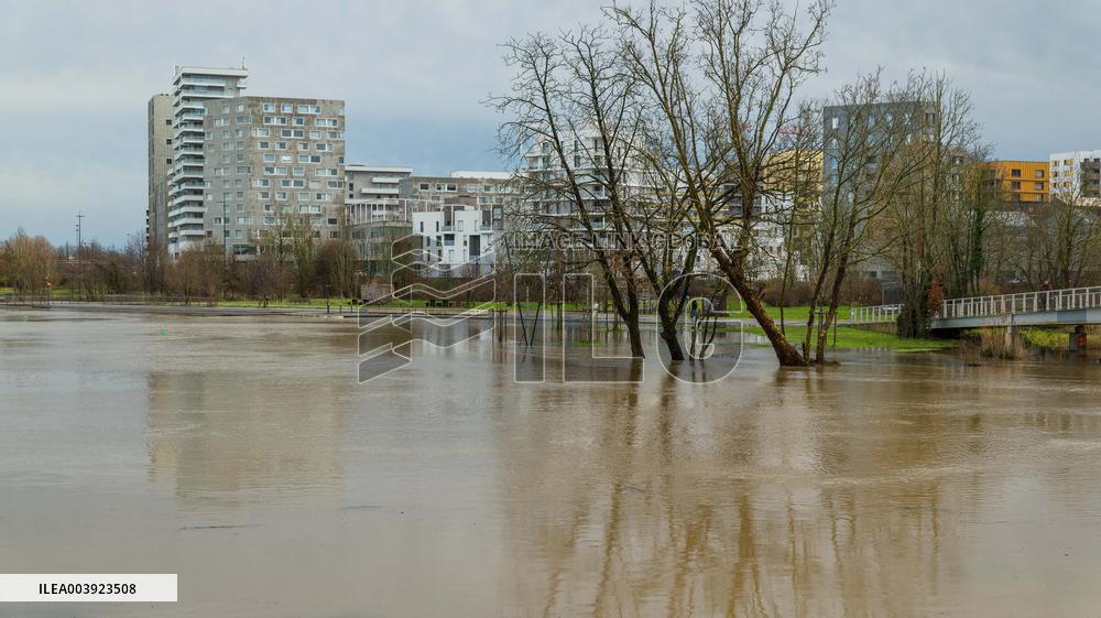 Rennes Hit By Historic Flooding