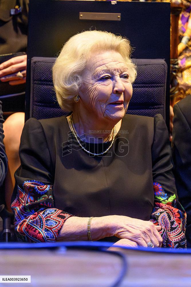 Princess Beatrix Visits TivoliVredenburg - Utrecht