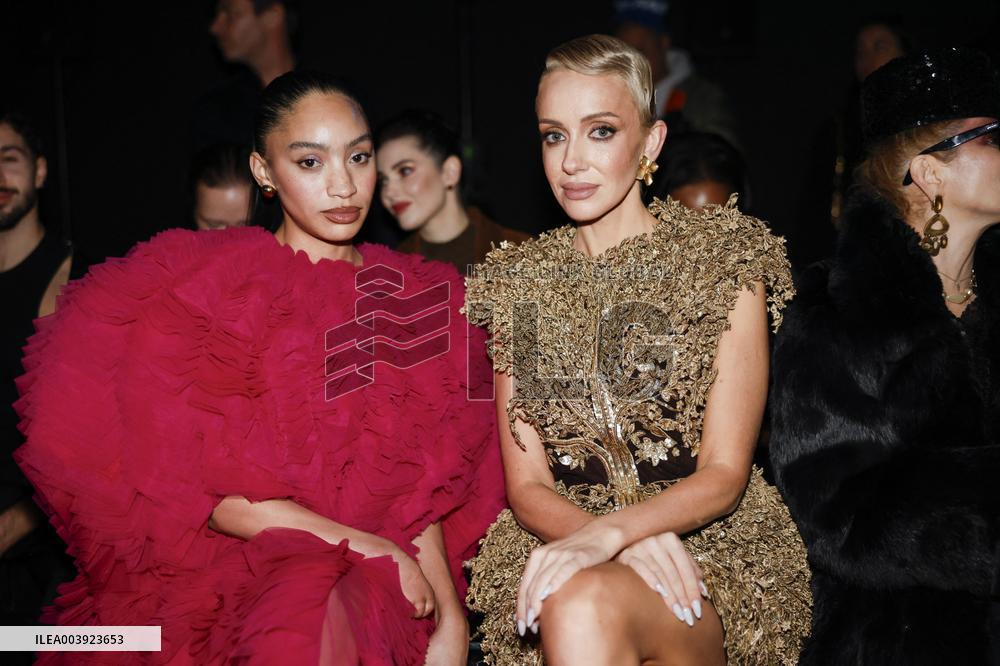 PFW - Rahul Mishra Front Row