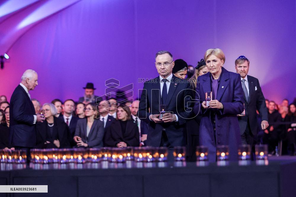 80th Anniversary of Auschwitz Liberation Commemorated - Poland