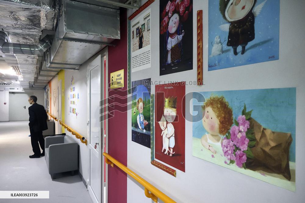 Second underground school opens in Kharkiv