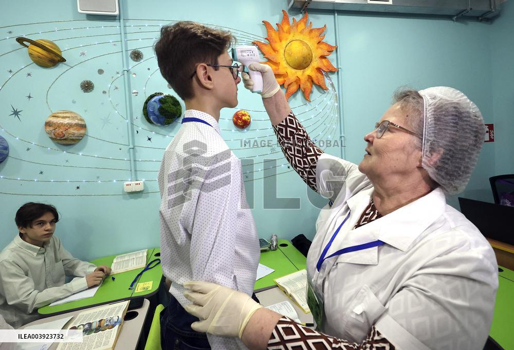 Second underground school opens in Kharkiv