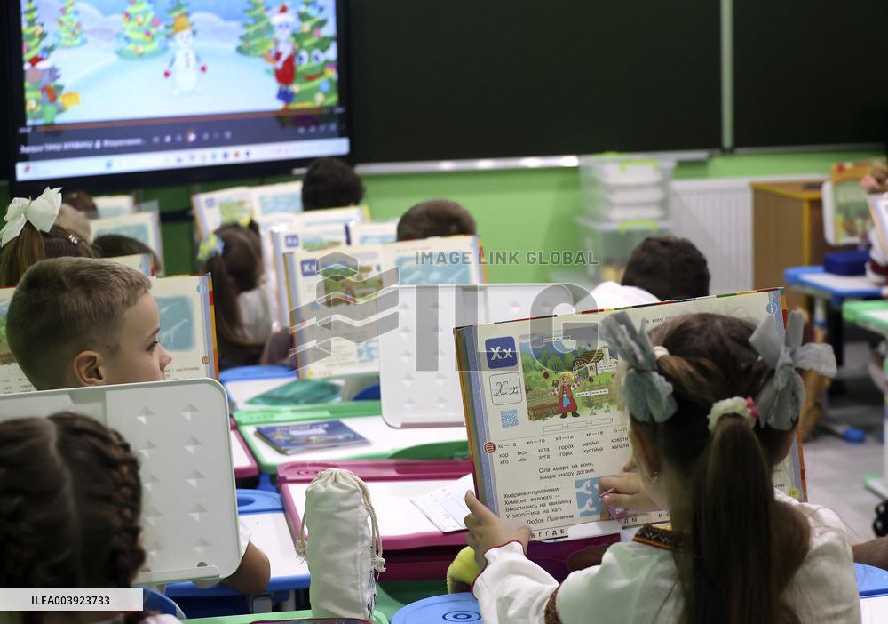 Second underground school opens in Kharkiv