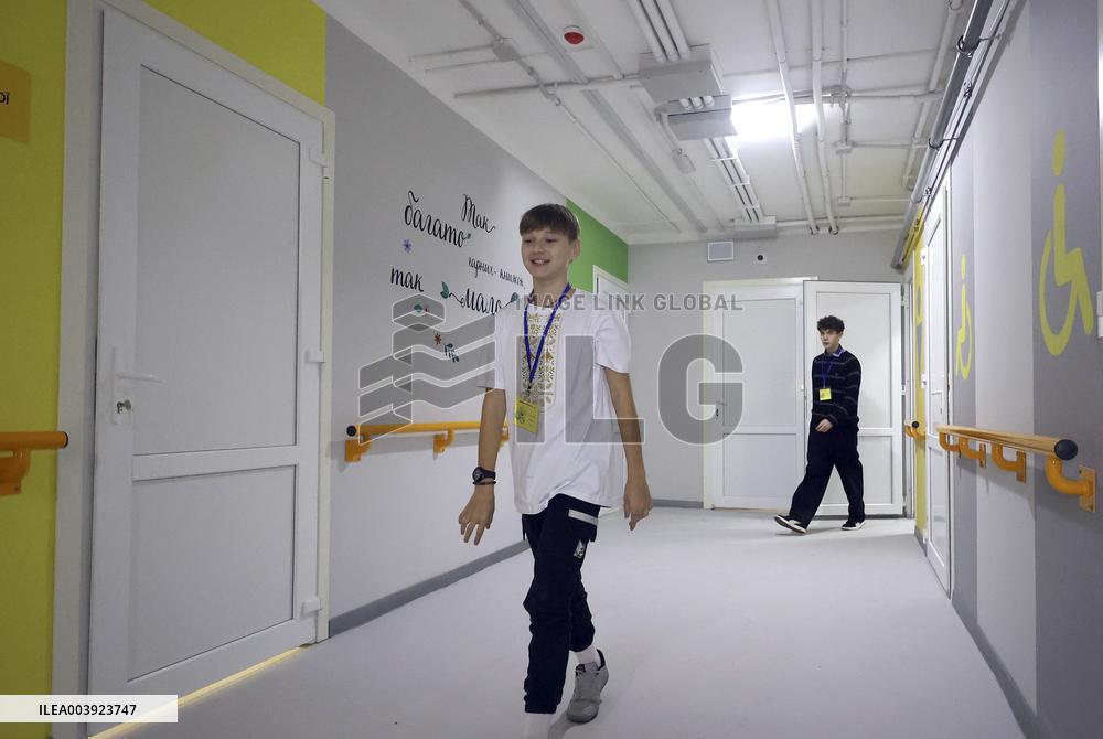 Second underground school opens in Kharkiv