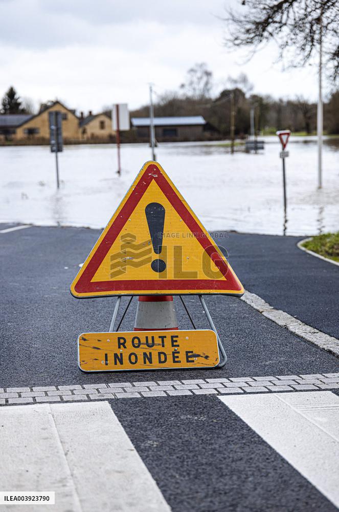 Rennes Hit By Historic Flooding