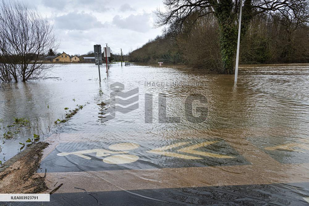Rennes Hit By Historic Flooding
