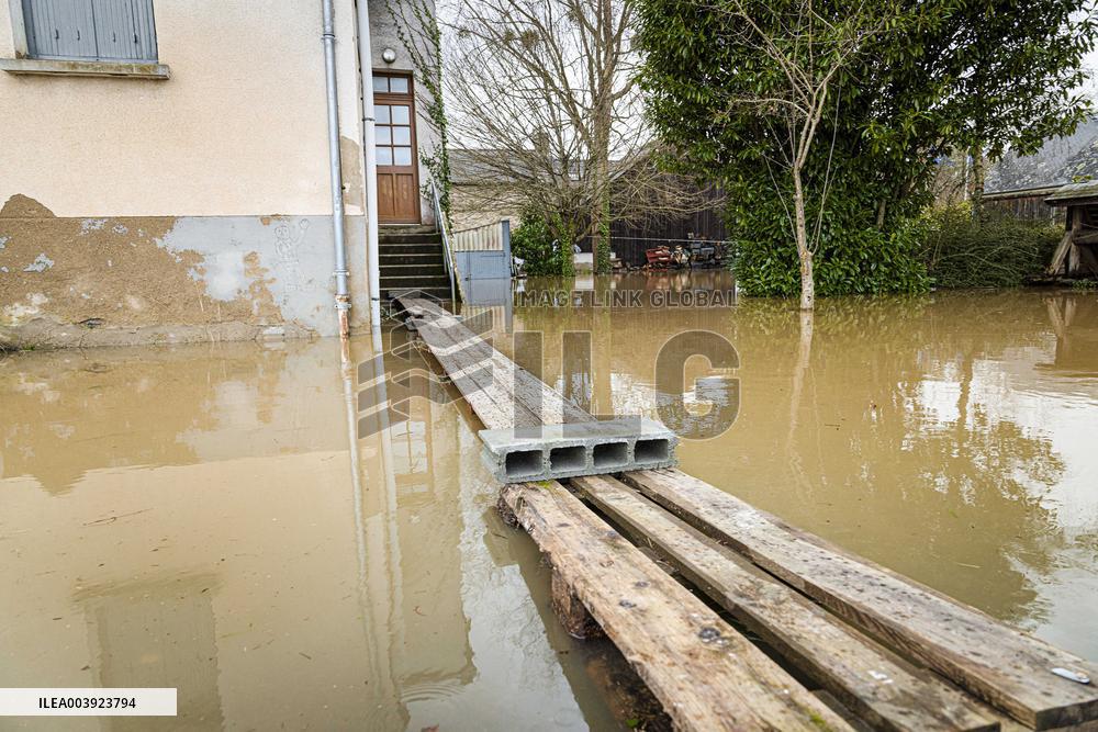 Rennes Hit By Historic Flooding