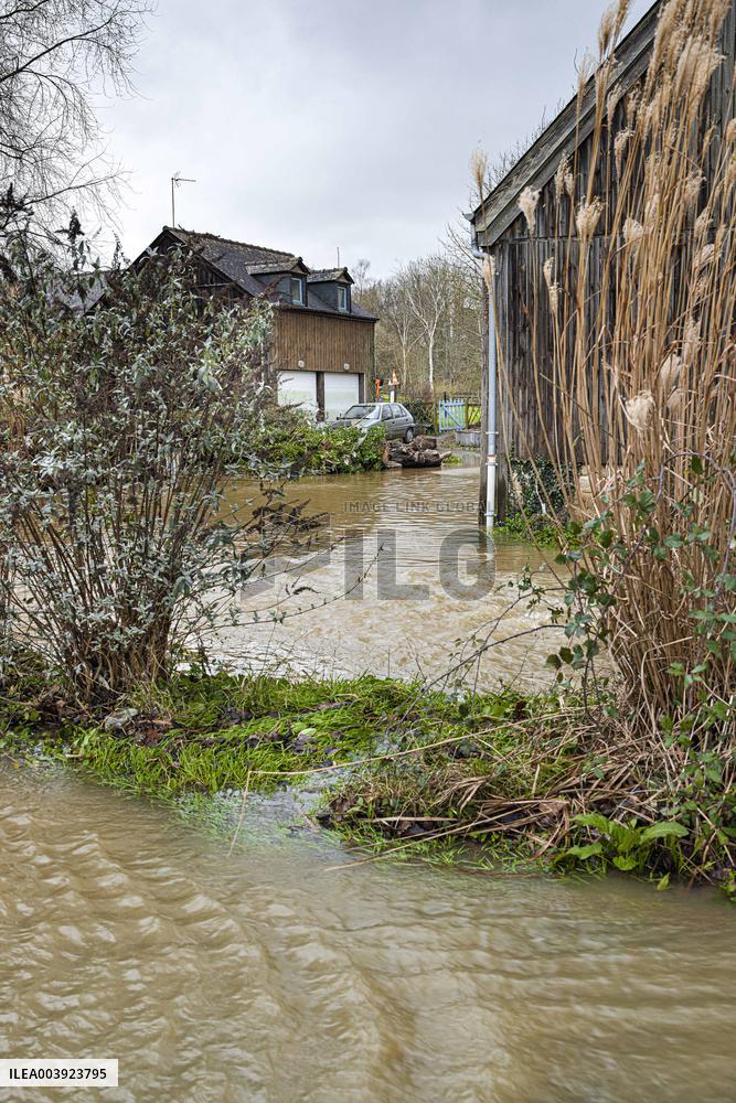 Rennes Hit By Historic Flooding