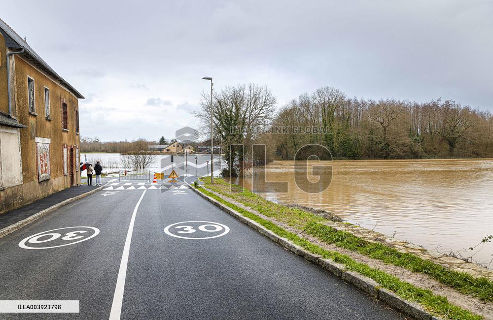 Rennes Hit By Historic Flooding
