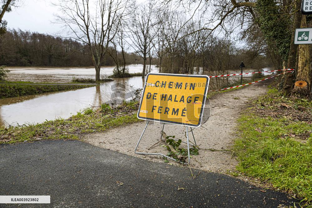 Rennes Hit By Historic Flooding