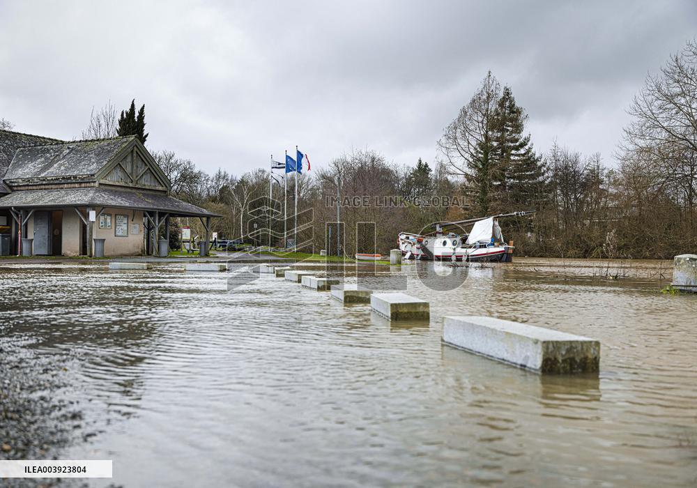 Rennes Hit By Historic Flooding