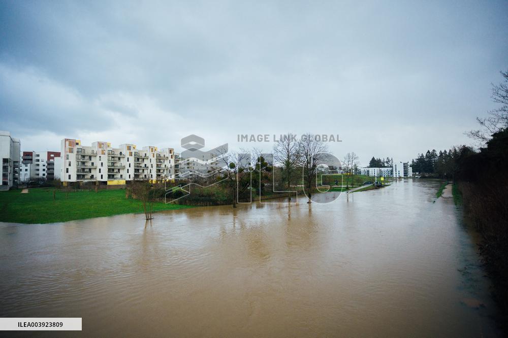 Flooding in the Ille-et-Vilaine