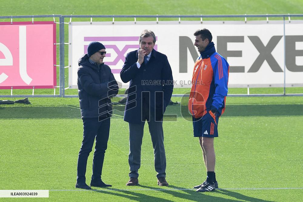 CALCIO - UEFA Champions League - Team Juventus - Training