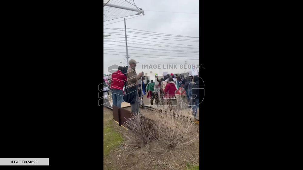 US: Hundreds Protest Against Trump’s Immigration Policies In Dallas