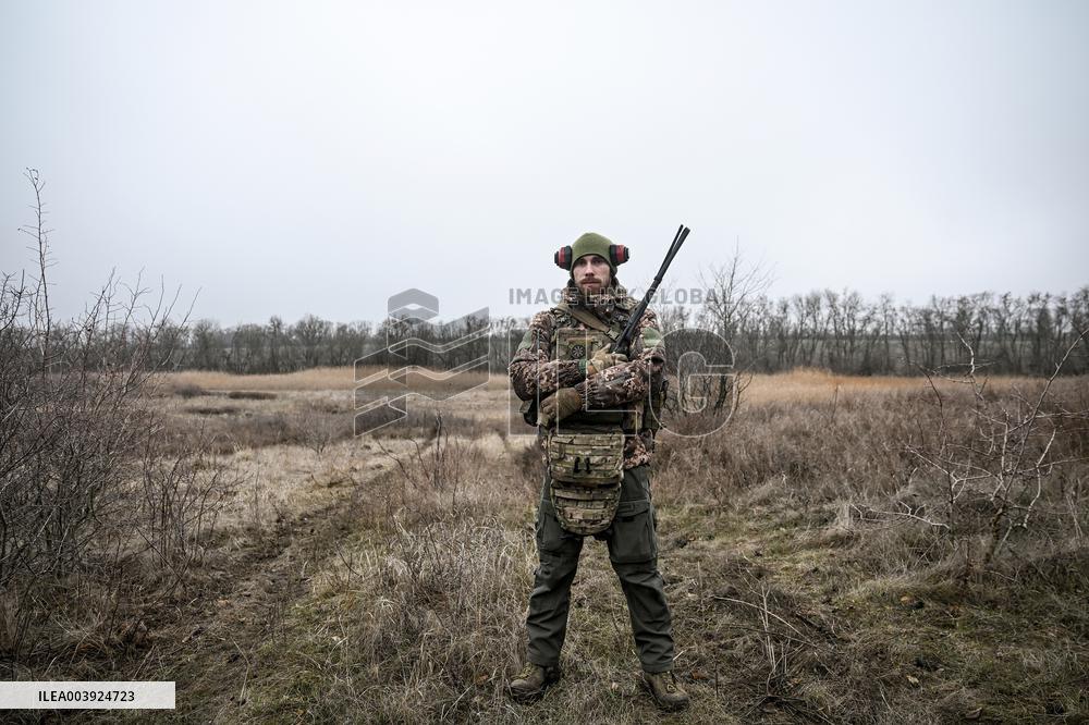 Live fire exercise of 110th Territorial Defence Brigade in Zaporizhzhia direction