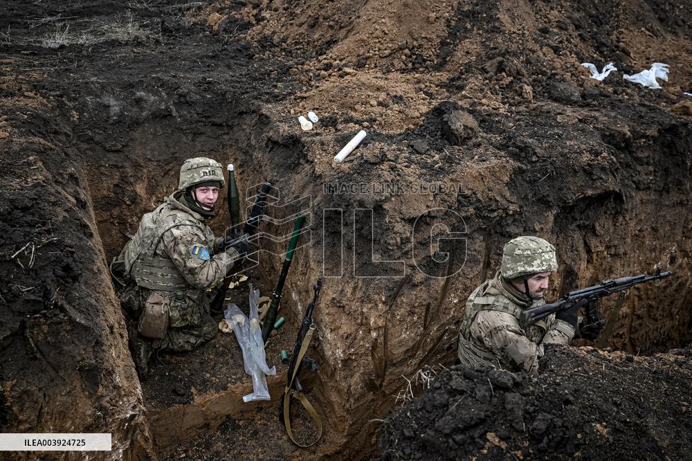 Live fire exercise of 110th Territorial Defence Brigade in Zaporizhzhia direction