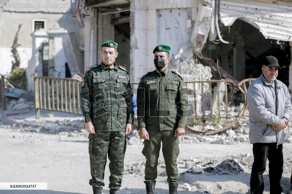 Palestinian Public Order Police Forces - Gaza