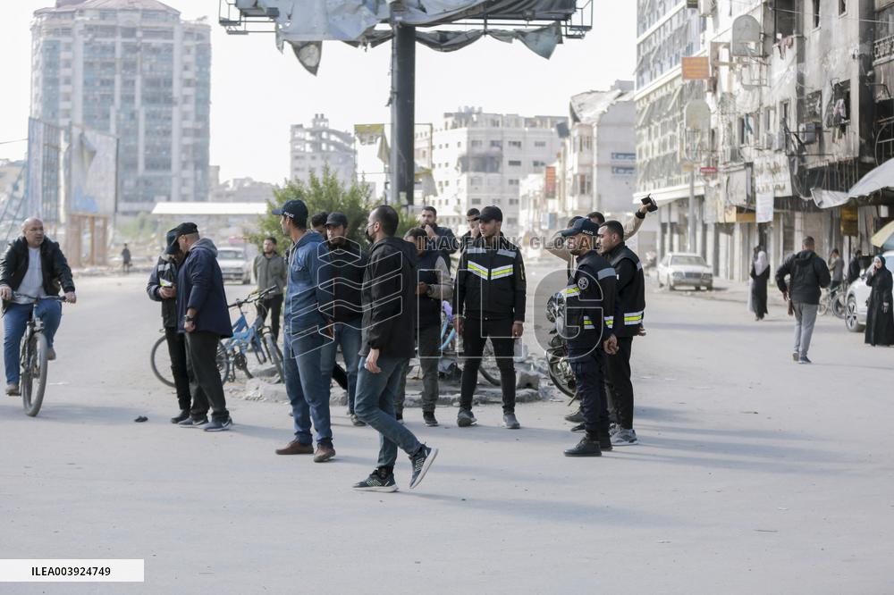 Palestinian Public Order Police Forces - Gaza