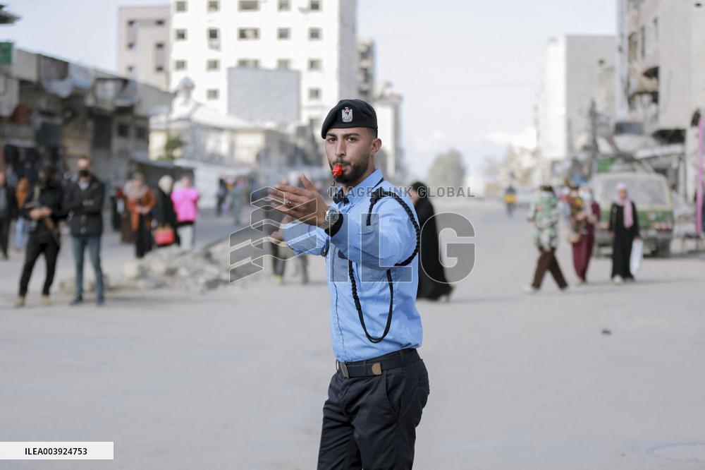 Palestinian Public Order Police Forces - Gaza
