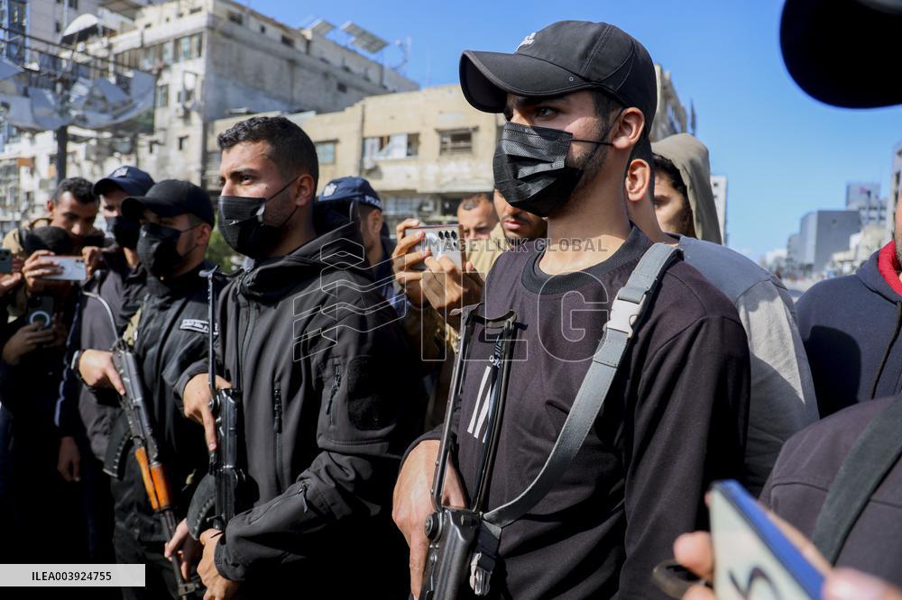 Palestinian Public Order Police Forces - Gaza