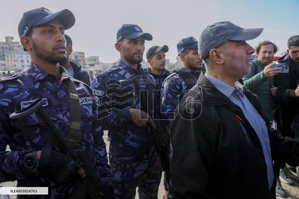 Palestinian Public Order Police Forces - Gaza